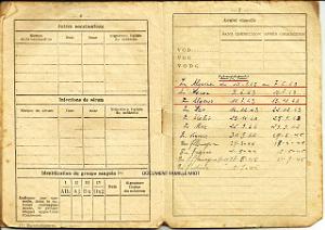 008  1943 01 16 LIVRET MILITAIRE R.MIOT 5
